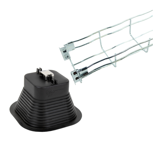 Complete set draadgoot 65x100 mm