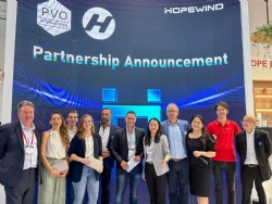 Hopewind en PVO International kondigen partnerschap aan op Intersolar 2024