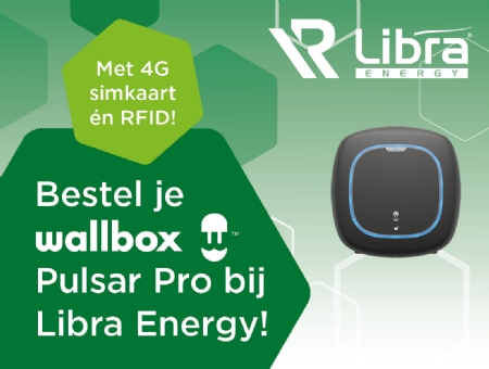 Bestel je Wallbox Pulsar Pro bij Libra Energy