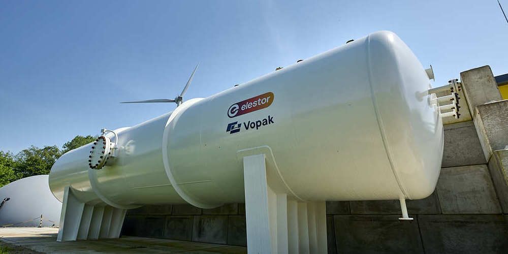 Enorme batterij als vervanger van gascentrale